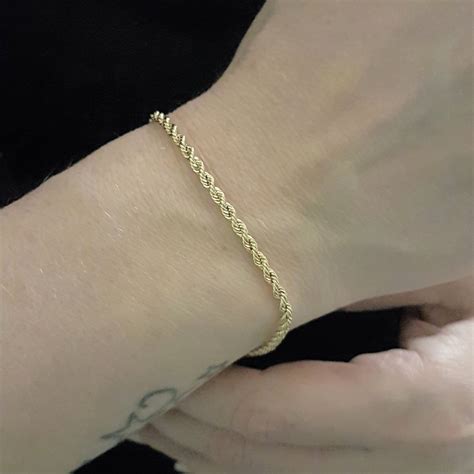 14k gold bracelets for women.